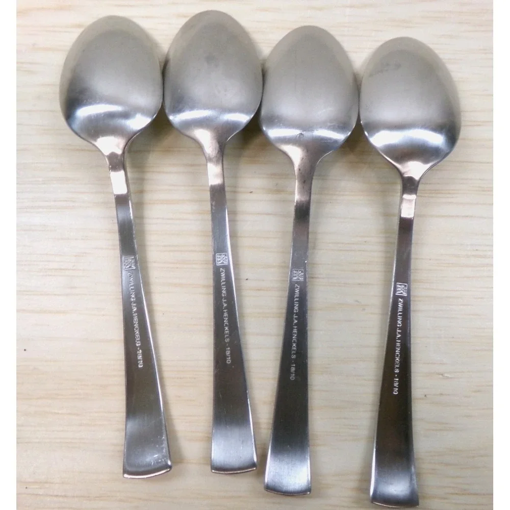 Zwilling J A Henckels Bellasera 18/10 Stainless Tablespoons Satin Lot of 4